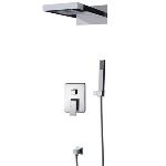 3 way concealed waterfall shower mixer